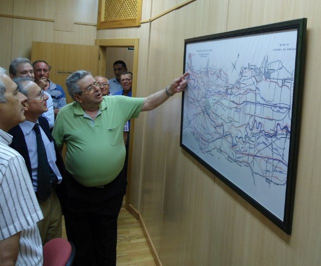 El presidente de la CHS realiza una visita a la Junta de Hacendados - 1, Foto 1