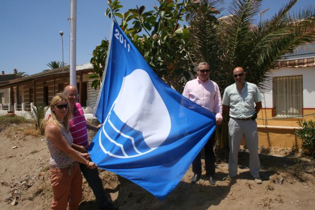 Mazarrón recupera 2 Banderas Azules para sus playas - 1, Foto 1