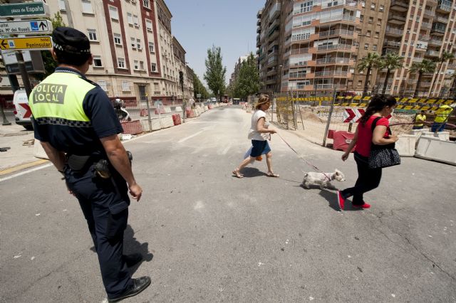 La bajada de Avenida de América se ha cortado hoy durante cuatro horas - 1, Foto 1