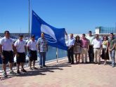 La playa de 'Poniente' de guilas recupera este año el distintivo de Bandera Azul