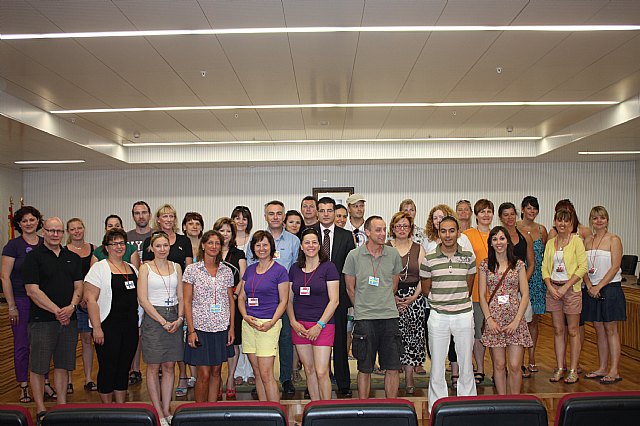 Torre-Pacheco recibe a estudiantes europeos preocupados en el cuidado del medio ambiente - 1, Foto 1