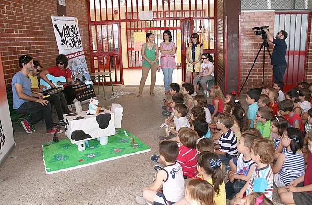 Varry Brava acerca la música en directo a los escolares de Caravaca - 1, Foto 1