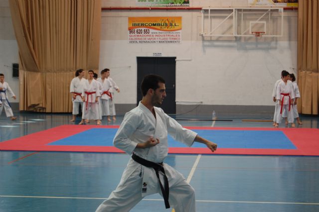 Los alumnos de la Escuela Municipal de Kárate muestran sus mejores movimientos de artes marciales - 1, Foto 1