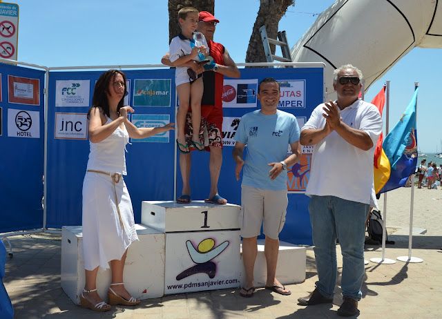 La Travesía a nado Playas de San Javier superó los 500 nadadores, en Santiago de la Ribera - 2, Foto 2