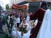 La procesión del Corpus Christi congrega a más de un centenar de niños de comunión