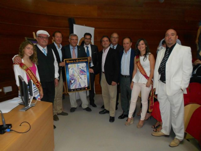 El Alcalde agradece a la Federación de Moros  y Cristianos la importante labor de promoción y difusión que hacen de Murcia - 2, Foto 2