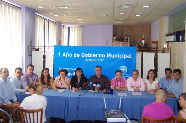 El Equipo de Gobierno de Águilas realiza un balance de su primer año al frente del Consistorio - 2, Foto 2