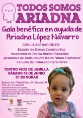 La gala benéfica “Todos somos Ariadna” se celebrará el próximo sábado en el Teatro Vico