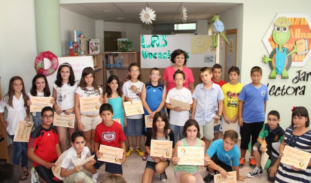 La Red de Bibliotecas de Puerto Lumbreras entrega los premios a los ganadores del concurso ´Detectives de Biblioteca´ - 1, Foto 1