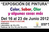 La Asociacin Ministros del Aire inaugura mañana la exposicin de pintura Color, sabor, olor y algunas cosas ms