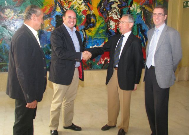 El Alcalde se reúne con el Presidente de la Confederación Hidrográfica del Segura para planificar actuaciones en Puerto Lumbreras - 2, Foto 2