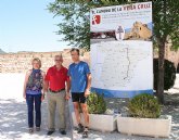 Celso Bañón recorre los 900 Km del Camino de la Cruz desde Puente la Reina hasta Caravaca