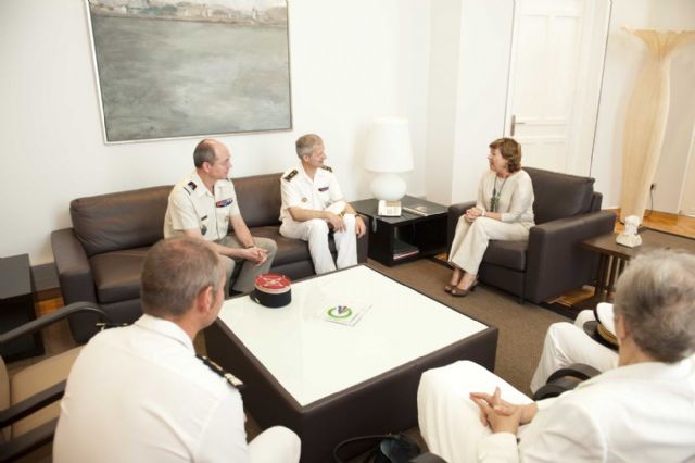 El contralmirante del Charles de Gaulle elogia la gastronomía y la historia de Cartagena - 4, Foto 4