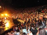Bisbal encandil al pblico que llenaba el auditorio del Parque Almansa