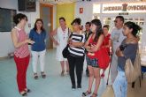 Alumnos del 1° curso del Ciclo Formativo de Gestión Administrativa del IES Miguel Hernández visito el Ayuntamiento