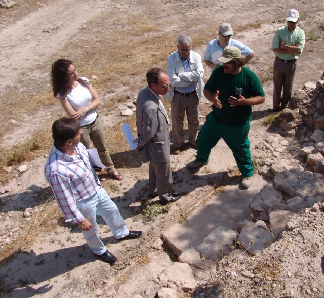 El Director General del SEF visita la villa romana de Los Cantos - 1, Foto 1
