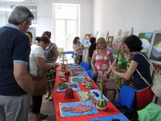 Clausurados los talleres de pintura, escutura y patchwork para mayores - 3, Foto 3