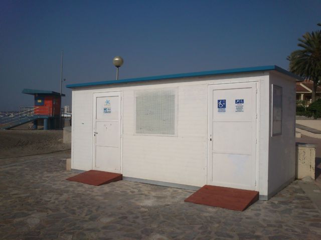 La concejalía de Turismo apuesta por aseos fijos en playas en lugar de los wc portátiles - 1, Foto 1
