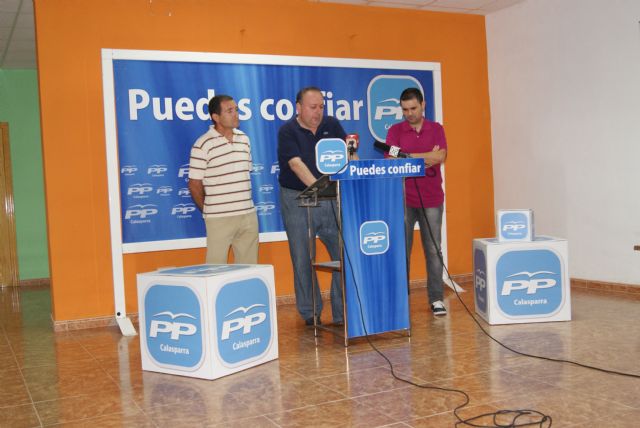 El pasado 20 de Junio, el Partido Popular de Calasparra realizó una rueda de prensa en su sede local - 1, Foto 1