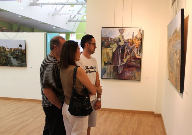 Las Huellas de una vida del pintor Miguel Mellado, al descubierto en Las Torres de Cotillas - 1, Foto 1