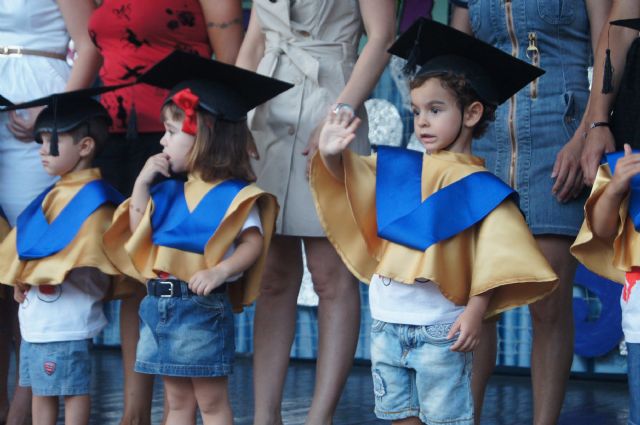Autoridades municipales asisten a la fiesta fin de curso de la Escuela Infantil Clara Campoamor, Foto 1