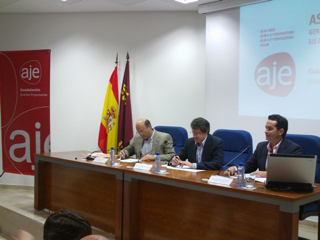 El Presidente de AJE Guadalentín solicita acciones conjuntas de apoyo a los emprendedores de la Comarca - 2, Foto 2
