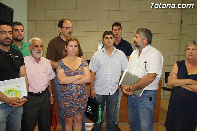 Rueda de prensa conjunta de los tres sindicatos con representación en el Ayuntamiento de Totana - 2, Foto 2