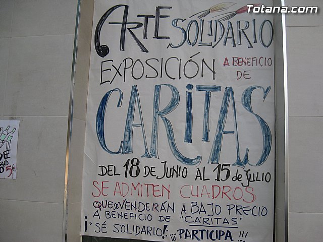 Arte Café acoge una exposición a beneficio de Cáritas denominada Arte solidario, Foto 2