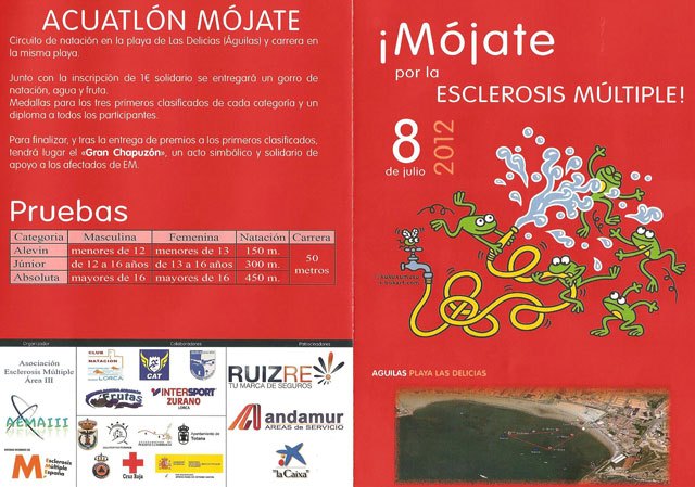 El Club de Atletismo Totana colabora con el Acualtón Mojate por la Esclerosis Múltiple”, Foto 1