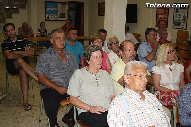 El PP de Murcia explica en Totana 