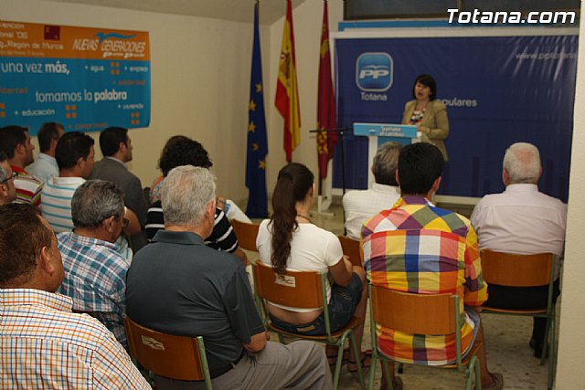 El PP de Murcia explica en Totana 