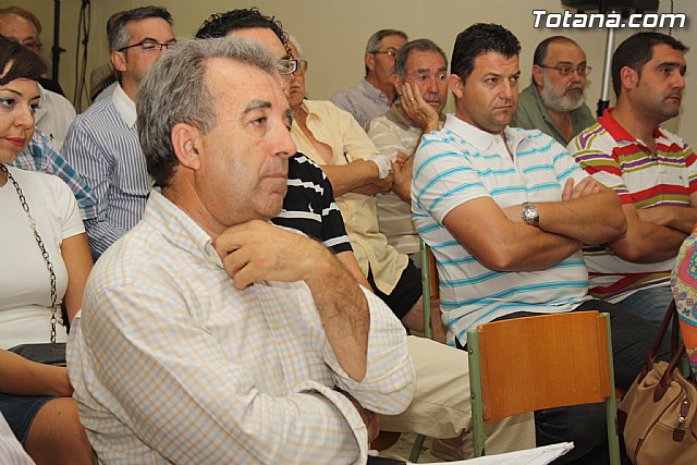 El PP de Murcia explica en Totana 