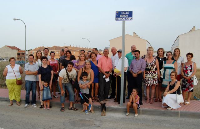 Homenaje póstumo de Las Torres de Cotillas a su escritora Rita Sánchez - 5, Foto 5