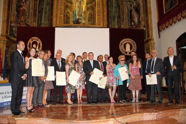 La UCAM entrega los premios a la Innovación en Salud y Alimentación 2012 - 1, Foto 1