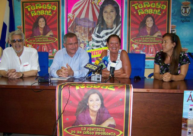 Teresa Rabal presentará en Águilas su nuevo espectáculo y su último disco - 1, Foto 1