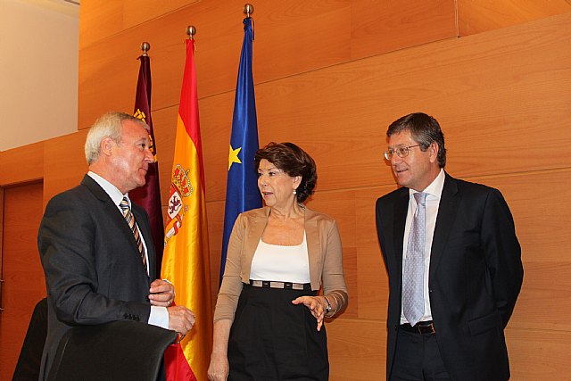Valcárcel agradece al BEI su compromiso y sensibilidad con Lorca y su confianza en la Región de Murcia y su futuro - 1, Foto 1