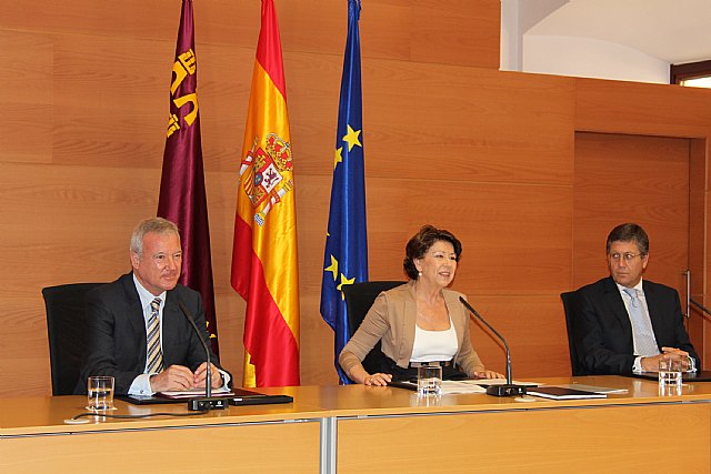 Valcárcel agradece al BEI su compromiso y sensibilidad con Lorca y su confianza en la Región de Murcia y su futuro - 3, Foto 3