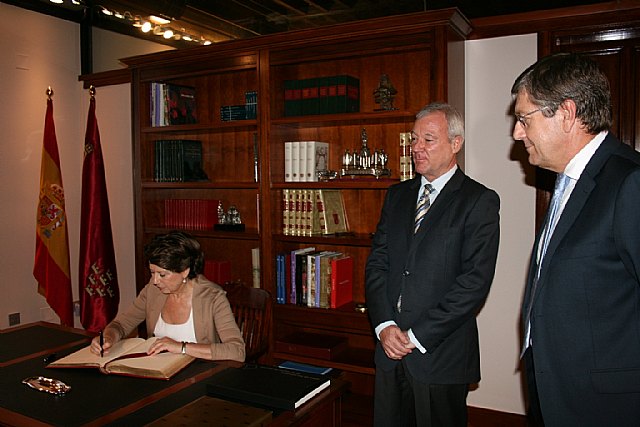 Valcárcel agradece al BEI su compromiso y sensibilidad con Lorca y su confianza en la Región de Murcia y su futuro - 4, Foto 4