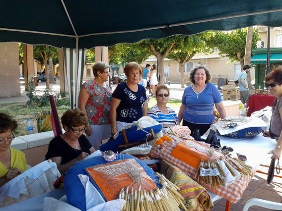 Alguazas acoge en sus Fiestas Patronales 2012 un Encuentro Regional de Encajeras de Bolillos - 2, Foto 2