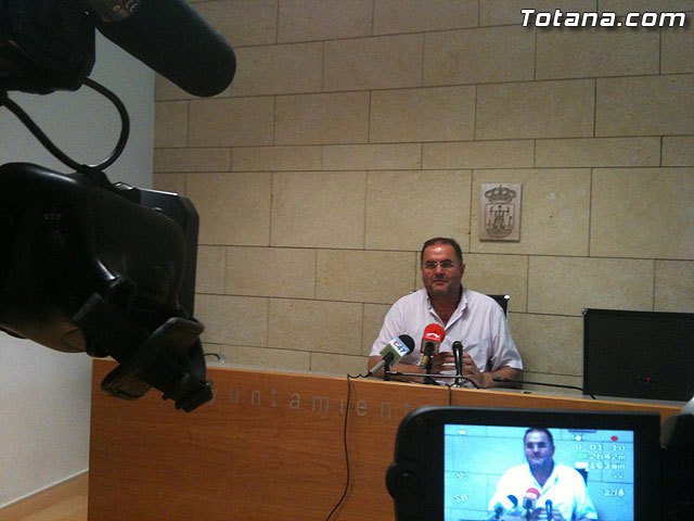 Rueda de prensa. IU-verdes. Valoración Pleno junio 2012, Foto 1