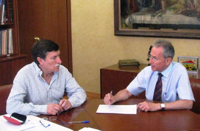 El presidente de la CHS mantiene sendas reuniones con los alcaldes de Ojós y Blanca - 1, Foto 1