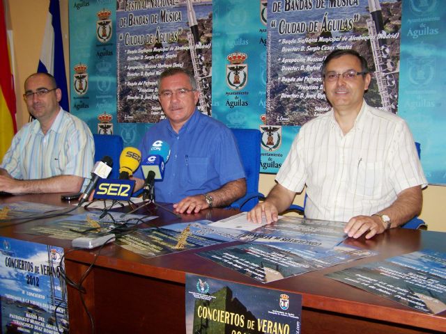 La banda del Patronato Musical Aguileño ofrecerá cuatro nuevos conciertos durante el mes de julio - 1, Foto 1