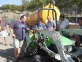 Ms de 30 agricultores participan en el curso 'Prevencin de riesgos laborales en el puesto de trabajo: manejo seguro del tractor'