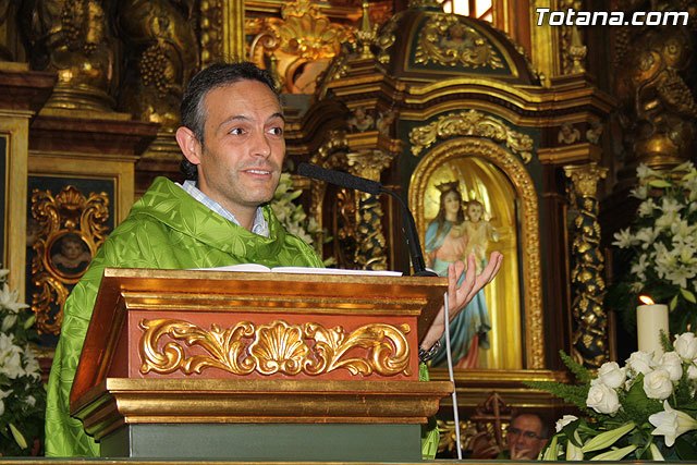 D. Juan Francisco Ortega Ludeña cesa como Vicario Parroquial de la Parroquia de Santiago el Mayor de Totana, Foto 1