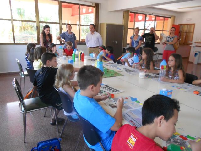 El reciclaje y el ahorro energético, temas principales de la escuela de verano de Javalí Nuevo - 2, Foto 2