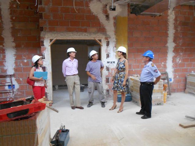 68 alumnos trabajan en la construcción del Cuartel de la Policía Local de La Alberca, mientras aprenden un oficio - 3, Foto 3