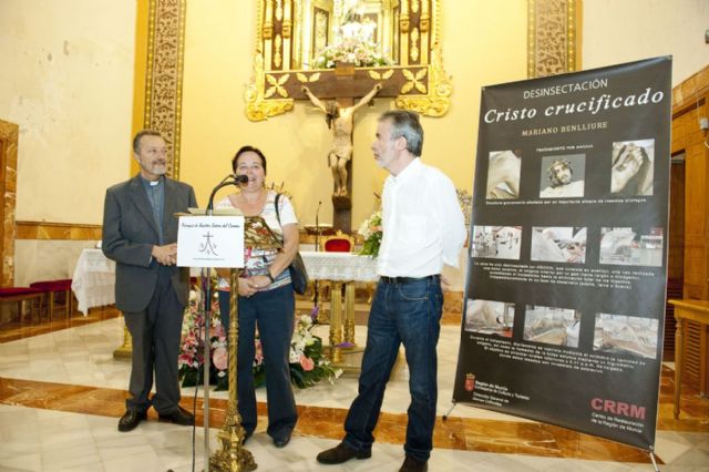 El Cristo de la Fe regresa como nuevo a la iglesia del Carmen - 3, Foto 3