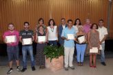 Entrega de diplomas a los 15 alumnos del curso de zapatera del Programa de Prevencin e Insercin Social de Molina de Segura