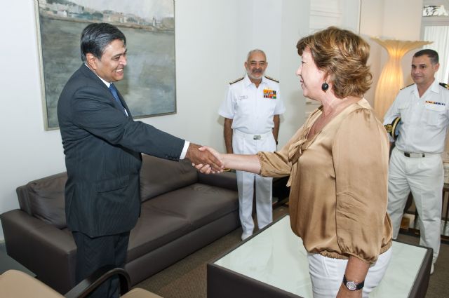 Los militares indios impresionados con la Cartagena milenaria - 1, Foto 1