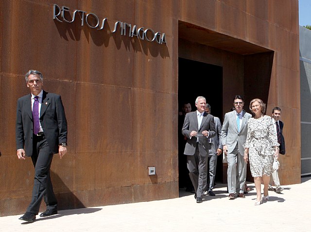 Valcárcel agradece a la Reina el compromiso de la familia real con Lorca y con los lorquinos para la reconstrucción de la ciudad - 1, Foto 1